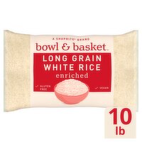 Bowl & Basket Enriched Long Grain White Rice, 10 lb