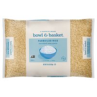 Bowl & Basket Enriched Long Grain Parboiled Rice, 10 lb, 10 Pound