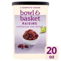 Bowl & Basket California Sun-Dried Raisins, 20 oz