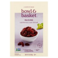 Bowl & Basket California Sun-Dried Raisins KFP, 15 oz