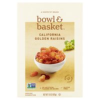 Bowl & Basket California Golden Raisins, 15 oz