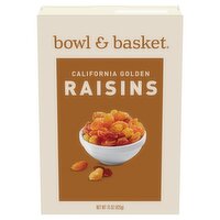 Bowl & Basket California Golden Raisins, 15 oz