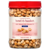 Bowl & Basket Salted Dry Roasted Peanuts, 32 oz