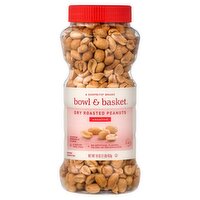 Bowl & Basket Unsalted Dry Roasted Peanuts, 16 oz