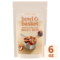 Bowl & Basket Whole Shelled Brazil Nuts, 6 oz