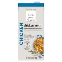 Wholesome Pantry Organic Chicken Broth, 32 oz 