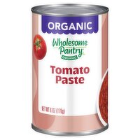 Wholesome Pantry Organic Tomato Paste, 6 oz, 6 Ounce