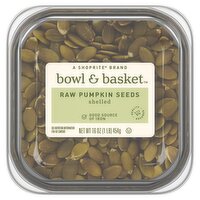 Bowl & Basket Shelled Raw Pumpkin Seeds, 16 oz