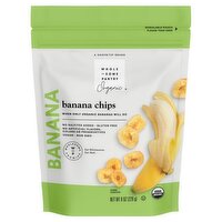 Wholesome Pantry Organic Banana Chips, 8 oz, 8 Ounce