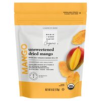 Wholesome Pantry Organic Unsweetened Dried Mango, 6 oz