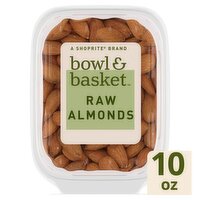 Bowl & Basket Raw Almonds, 10 oz