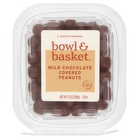 Bowl & Basket Milk Chocolate Covered Peanuts, 12 oz