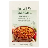 Bowl & Basket Jambalaya Long Grain Rice, 7 oz