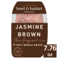 Bowl & Basket Specialty Jasmine Brown Thai Fragrant Rice, 7.76 oz