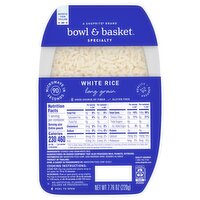 Bowl & Basket Specialty Long Grain White Rice, 7.76 oz, 7.76 Ounce