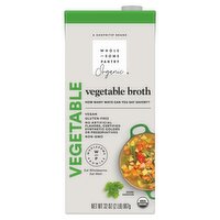 Wholesome Pantry Organic Vegetable Broth, 32 oz, 32 Ounce