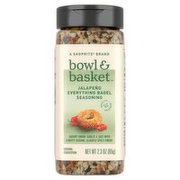 Bowl & Basket Jalapeño Everything Bagel Seasoning, 2.3 oz, 2.3 Ounce