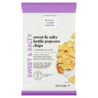 Wholesome Pantry Sweet & Salty Kettle Popcorn Chips, 7 oz, 7 Ounce