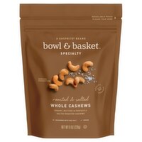 Bowl & Basket Specialty Roasted & Salted Whole Cashews, 8 oz