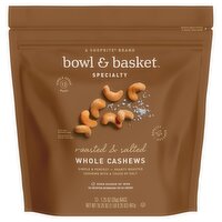 Bowl & Basket Specialty Roasted & Salted Whole Cashews, 1.25 oz, 13 count, 16.25 Ounce