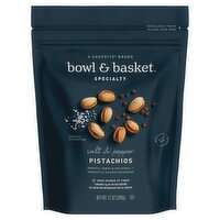 Bowl & Basket Specialty Salt & Pepper Pistachios, 12 oz