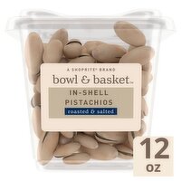 Bowl & Basket Roasted & Salted In-Shell Pistachios, 12 oz