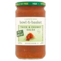 Bowl & Basket Mild Thick & Chunky Salsa, 24 oz