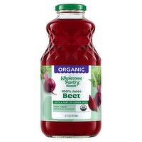 Wholesome Pantry Organic Beet with a Hint of Lemon Juice 100% Juice, 32 fl oz