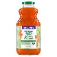Wholesome Pantry Organic Carrot with a Hint of Lemon Juice 100% Juice, 32 fl oz