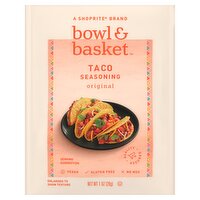 Bowl & Basket Original Taco Seasoning, 1 oz, 1 Ounce