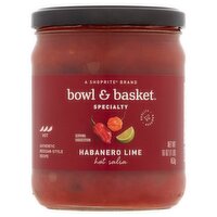 Bowl & Basket Specialty Habanero Lime Hot Salsa, 16 oz