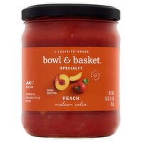 Bowl & Basket Specialty Peach Medium Salsa, 16 oz