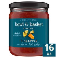 Bowl & Basket Specialty Pineapple Medium Hot Salsa, 16 oz, 16 Ounce