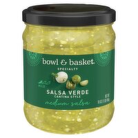 Bowl & Basket Specialty Salsa Verde Cantina Style Mild Salsa, 16 oz