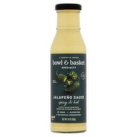 Bowl & Basket Specialty Spicy & Hot Jalapeño Sauce,10 oz