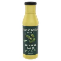 Bowl & Basket Specialty Spicy & Hot Jalapeño Sauce, 10 oz, 10 Ounce