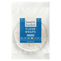 Bowl & Basket 8 Inches Flour Wraps, 8 count, 12 oz, 12 Ounce