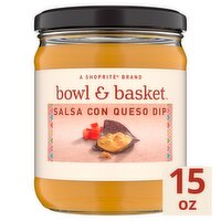 Bowl & Basket Medium Salsa Con Queso Dip, 15 oz