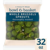 Bowl & Basket Whole Brussels Sprouts, 32 oz, 32 Ounce