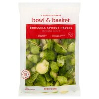 Bowl & Basket Brussels Sprout Halves, 12 oz, 12 Ounce