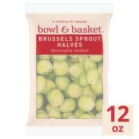 Bowl & Basket Brussels Sprout Halves, 12 oz, 12 Ounce