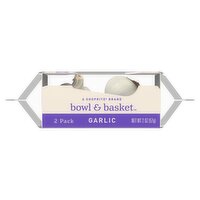 Bowl & Basket Garlic, 2 count, 2 oz