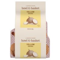 Bowl & Basket Yellow Onions, 3 lb, 3 Pound