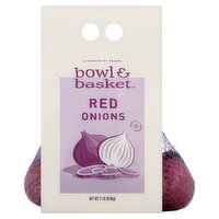 Bowl & Basket Red Onions, 2 lb, 2 Pound