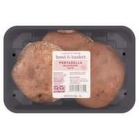 Bowl & Basket Portabella Mushroom Caps, 6 oz, 6 Ounce