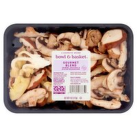 Bowl & Basket Gourmet Blend Crimini, Shiitake & Oyster Mushrooms, 4 oz