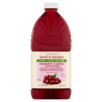 Bowl & Basket Cranberry Flavored 100% Juice Blend, 64 fl oz, 64 Fluid ounce