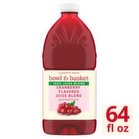 Bowl & Basket Cranberry Flavored 100% Juice Blend, 64 fl oz