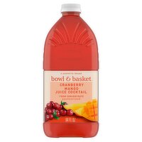Bowl & Basket Cranberry Mango Juice Cocktail, 64 fl oz