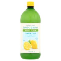 Bowl & Basket Lemon Juice, 32 fl oz